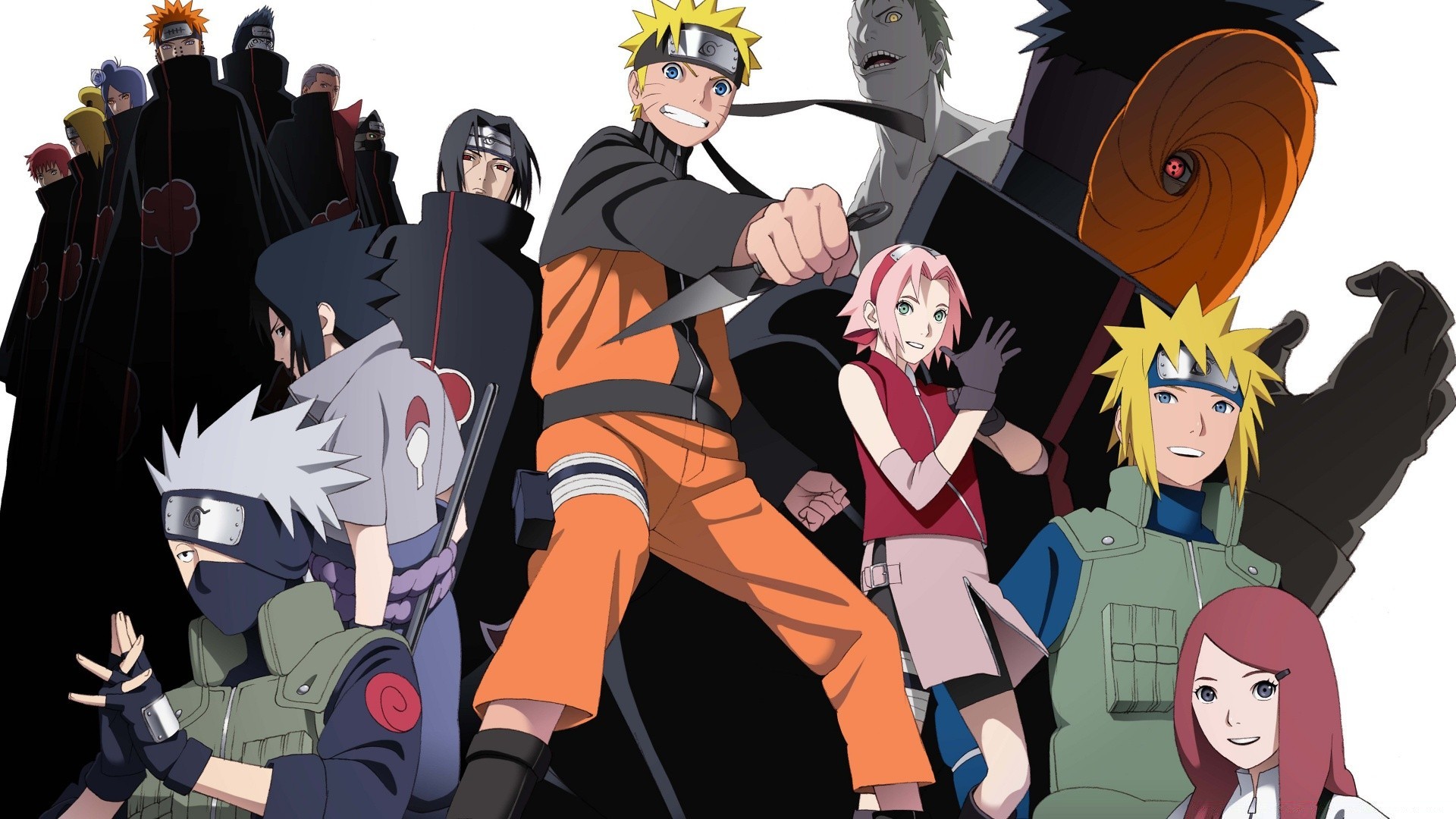Naruto все персонажи. 