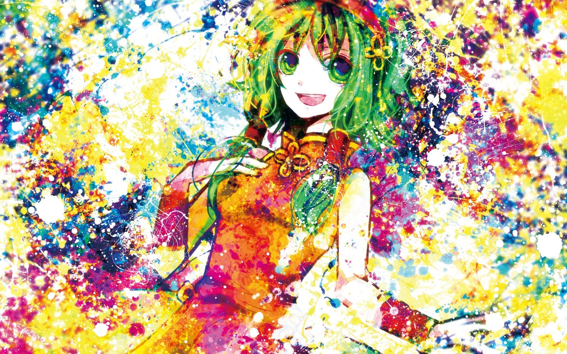 anime art artistic color design desktop decoration abstract bright creativity