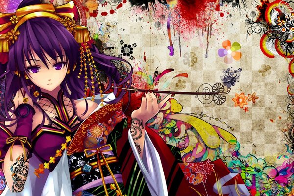 Anime, traditional art, jewelry and design