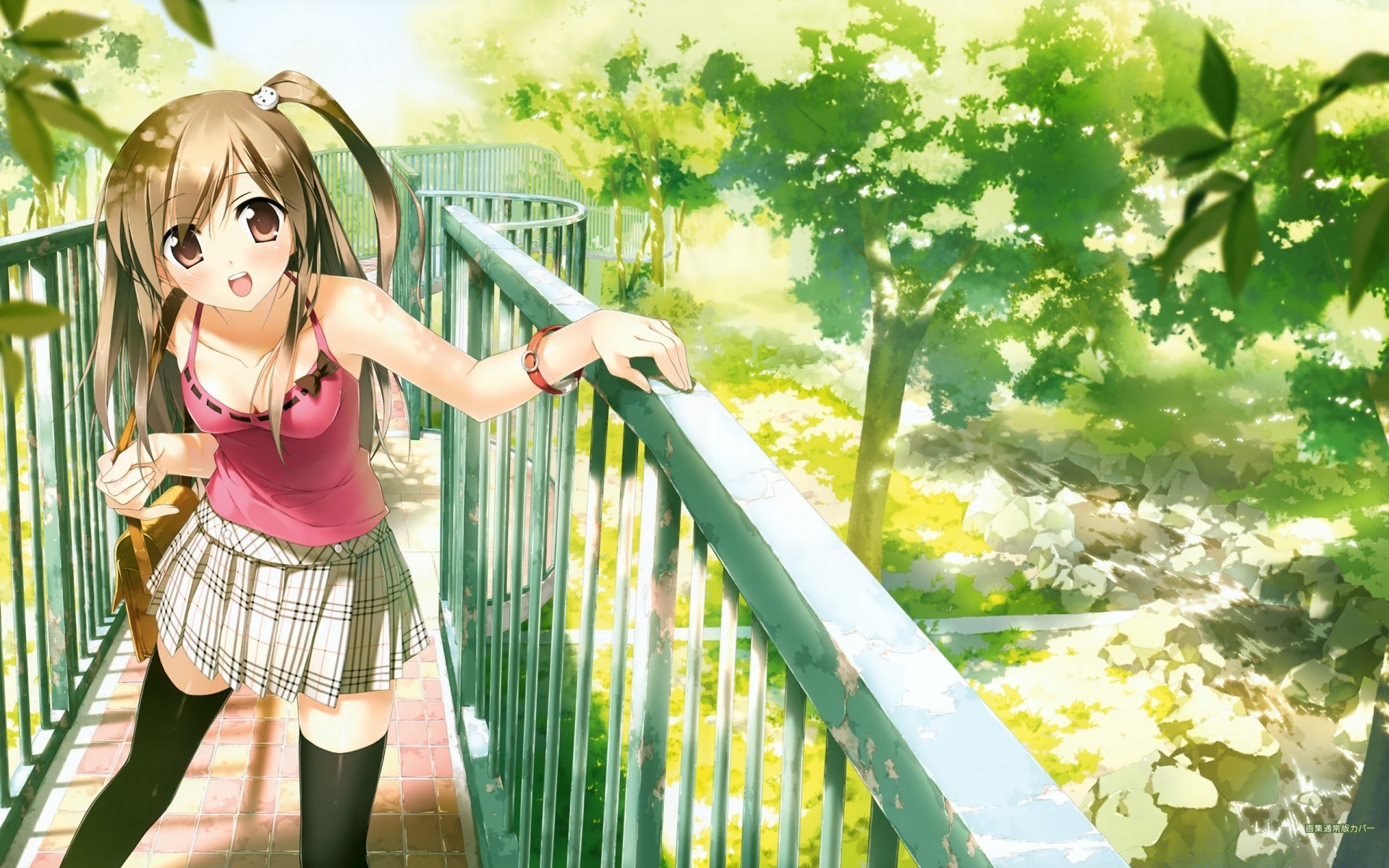 anime chica naturaleza verano mujer hermosa parque al aire libre joven hierba ocio exterior hombre estilo de vida