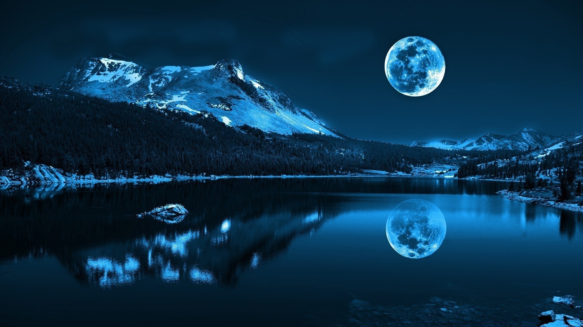 creativo luna viajes cielo agua nieve naturaleza reflexión amanecer paisaje noche luz sol ciencia al aire libre astronomía planetas invierno