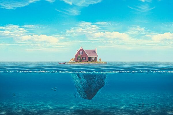 House on the ocean