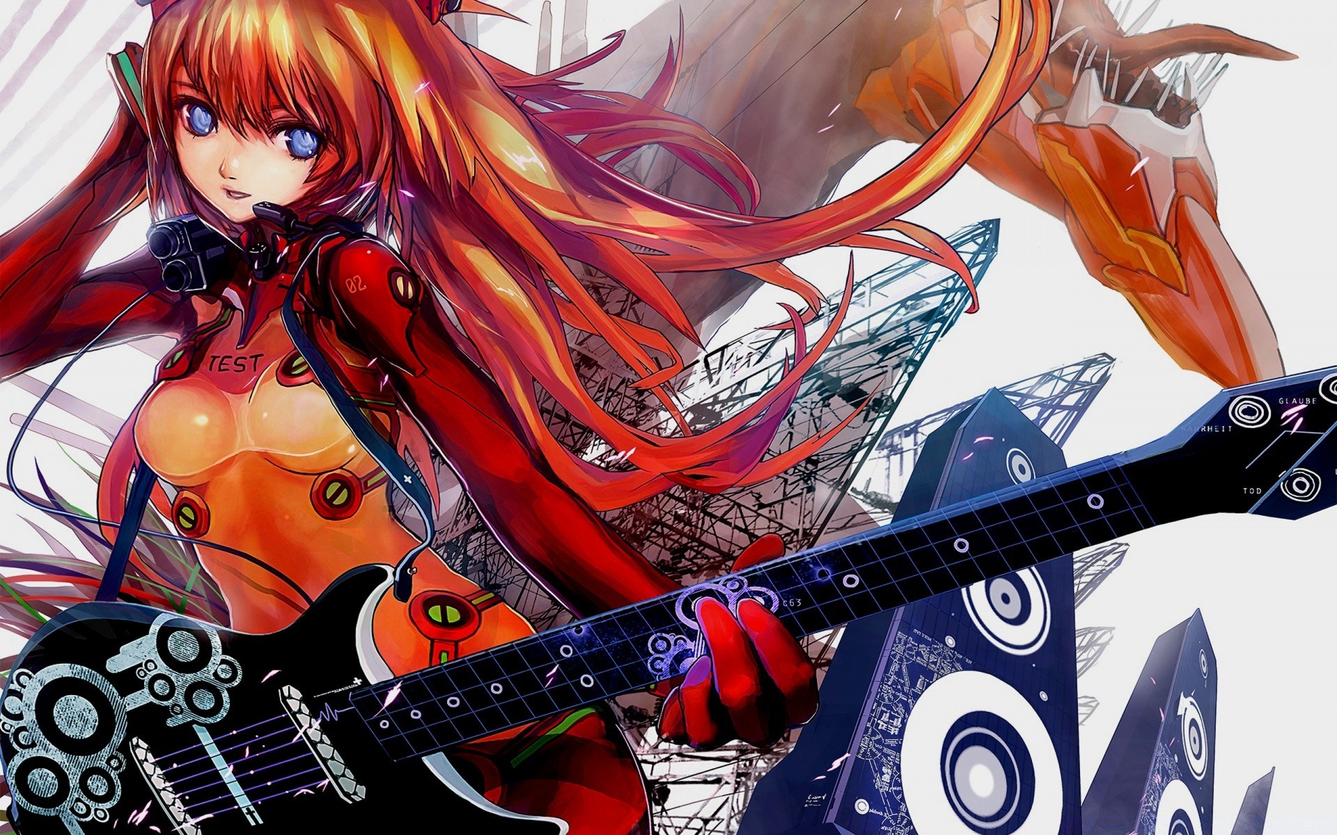 anime illustrazione arte musica