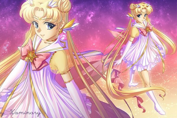 Sailor Moon se convierte en princesa