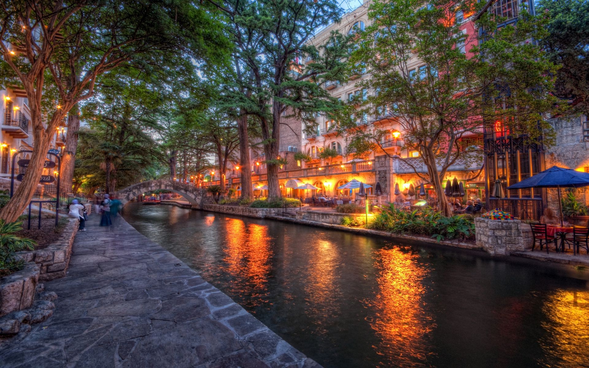 city water travel tree river architecture reflection building outdoors bridge tourism canal street park