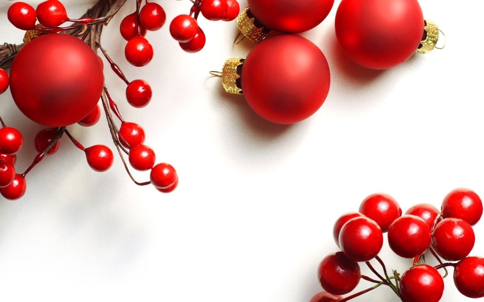 new year shining christmas winter round berry food cherry juicy decoration ball delicious fruit nutrition