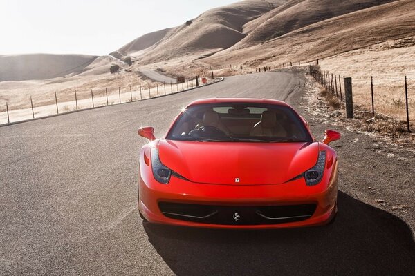 Ferrari y el camino del desierto