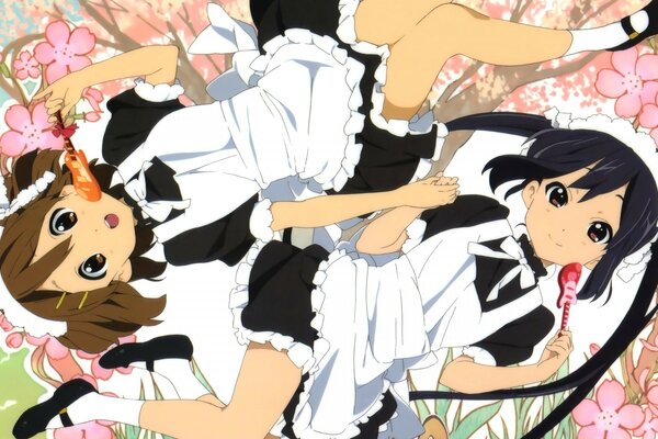 Anime. Illustration. K-on. Helden