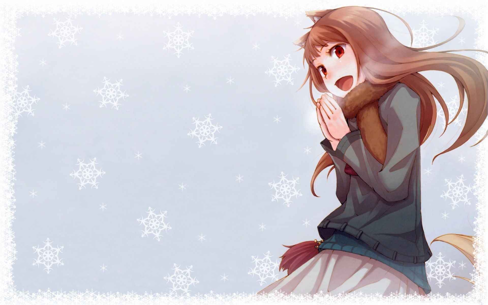 anime snow winter woman christmas beautiful fashion frost girl cold nature young sky