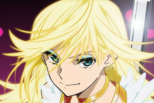 Illustration d une fille blonde de l anime