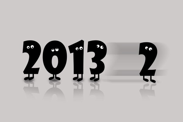 The old year 2012 is going away a new one is coming