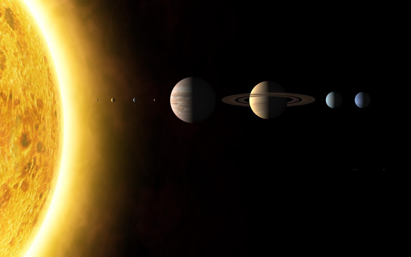 planeten mond astronomie planeten sonnenfinsternis astrologie kosmos sonne raum jupiter licht galaxie dunkel abstrakt wissenschaft sonnig mars kunst saturn illustration