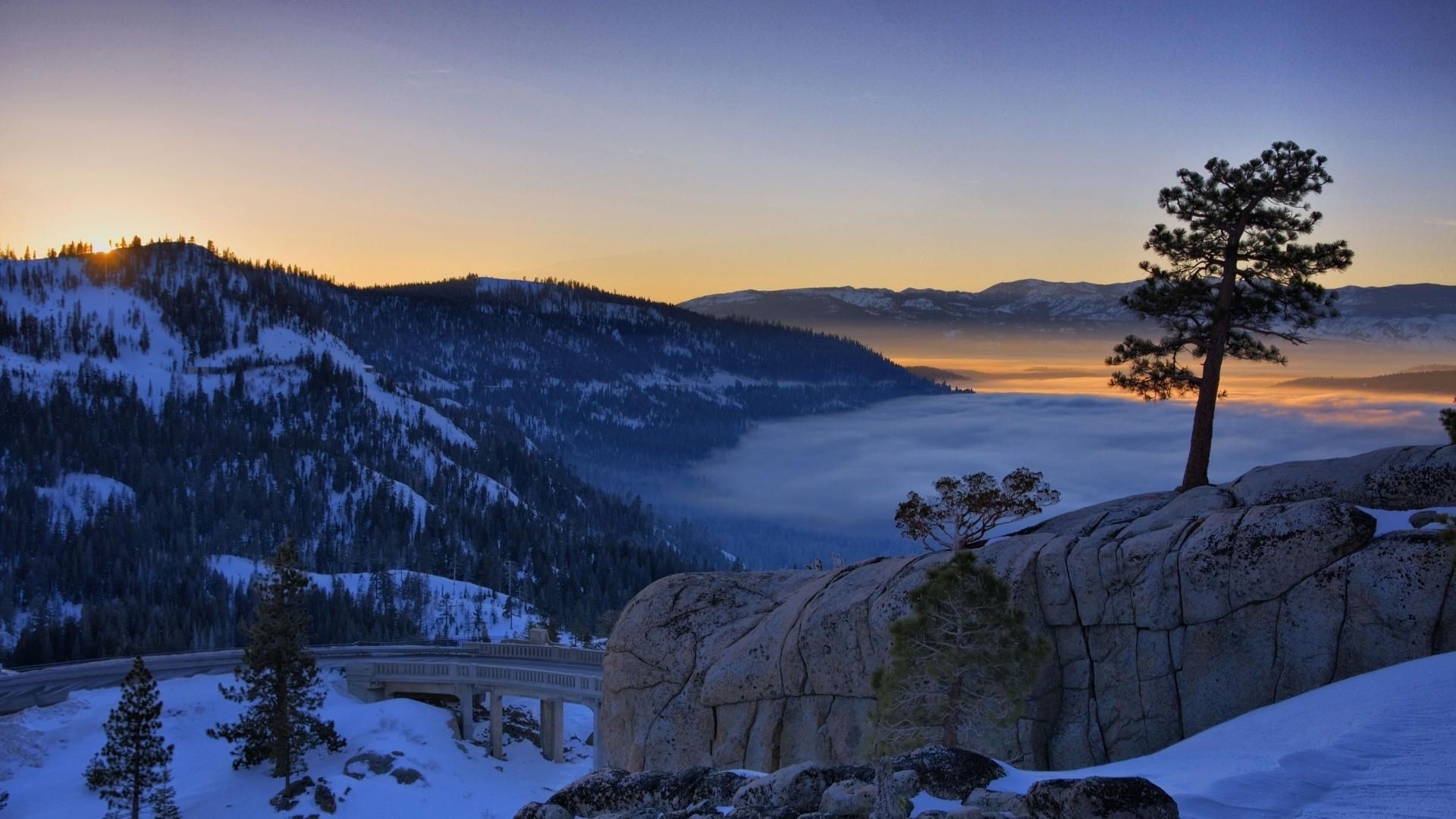 hiver neige montagnes eau bois froid nature en plein air paysage voyage ciel scénique glace bois lac evergreen aube