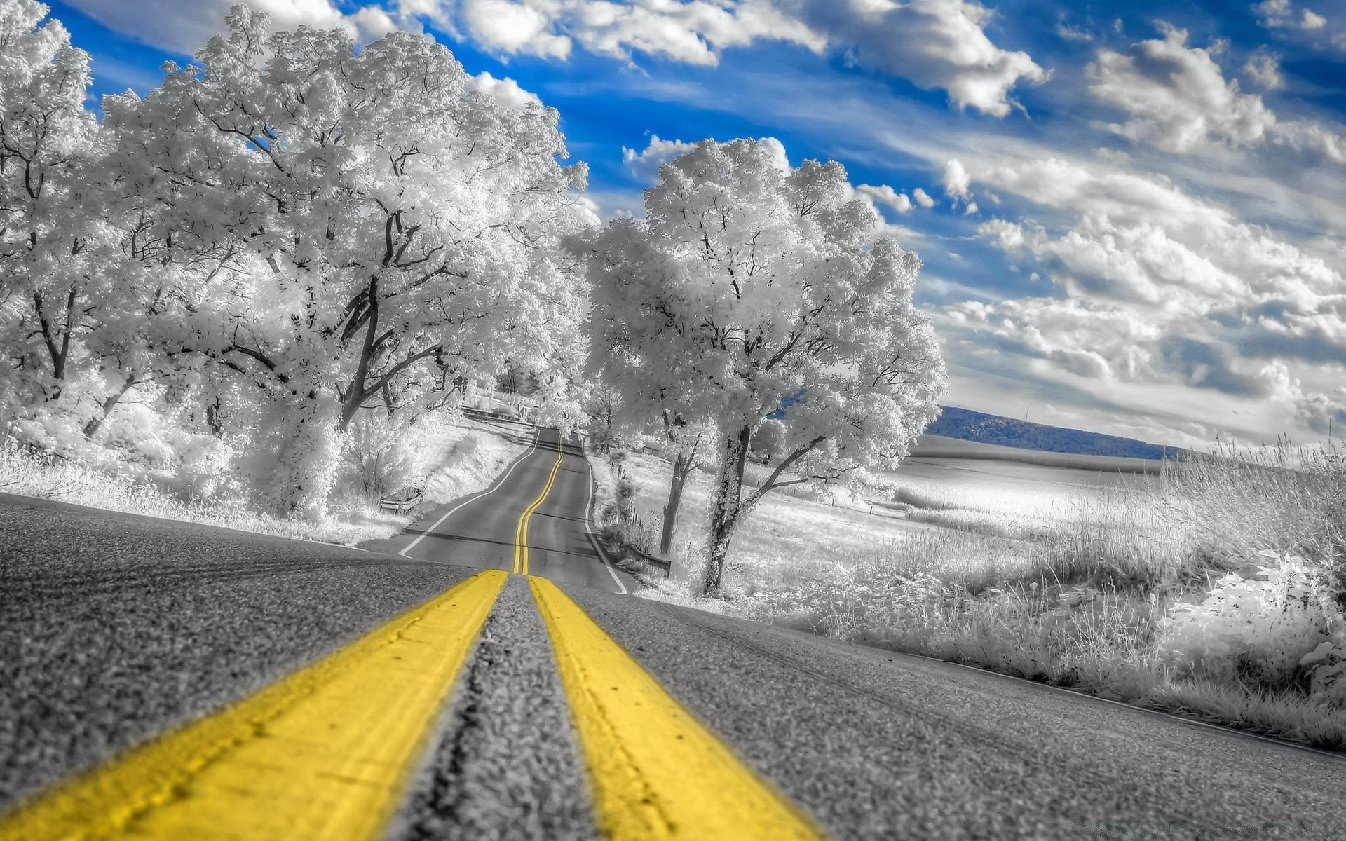 creative road asphalt landscape guidance sky highway travel transportation system nature rural outdoors drive scenic