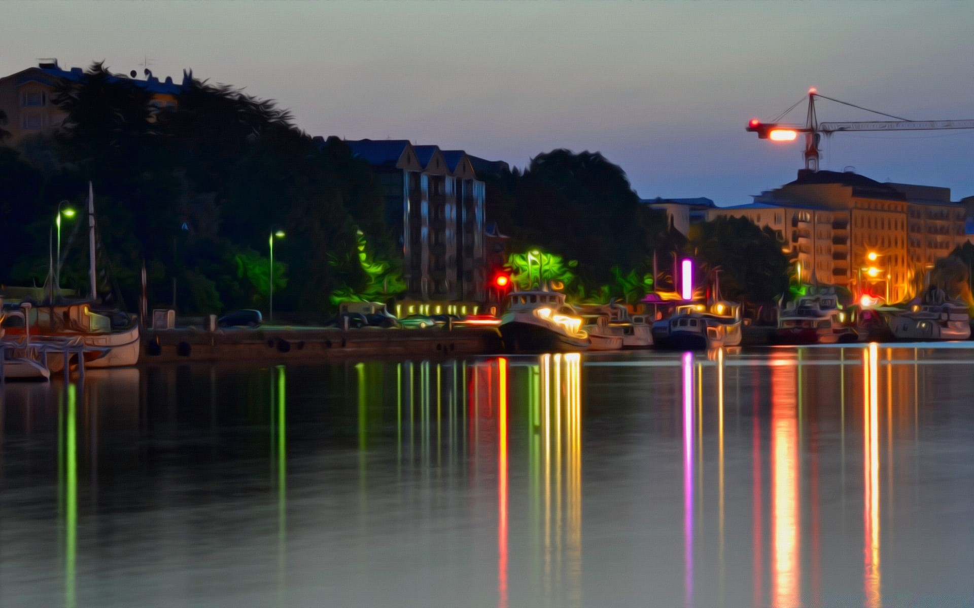 drawings water travel architecture evening reflection dusk city outdoors building river sunset bridge sky light