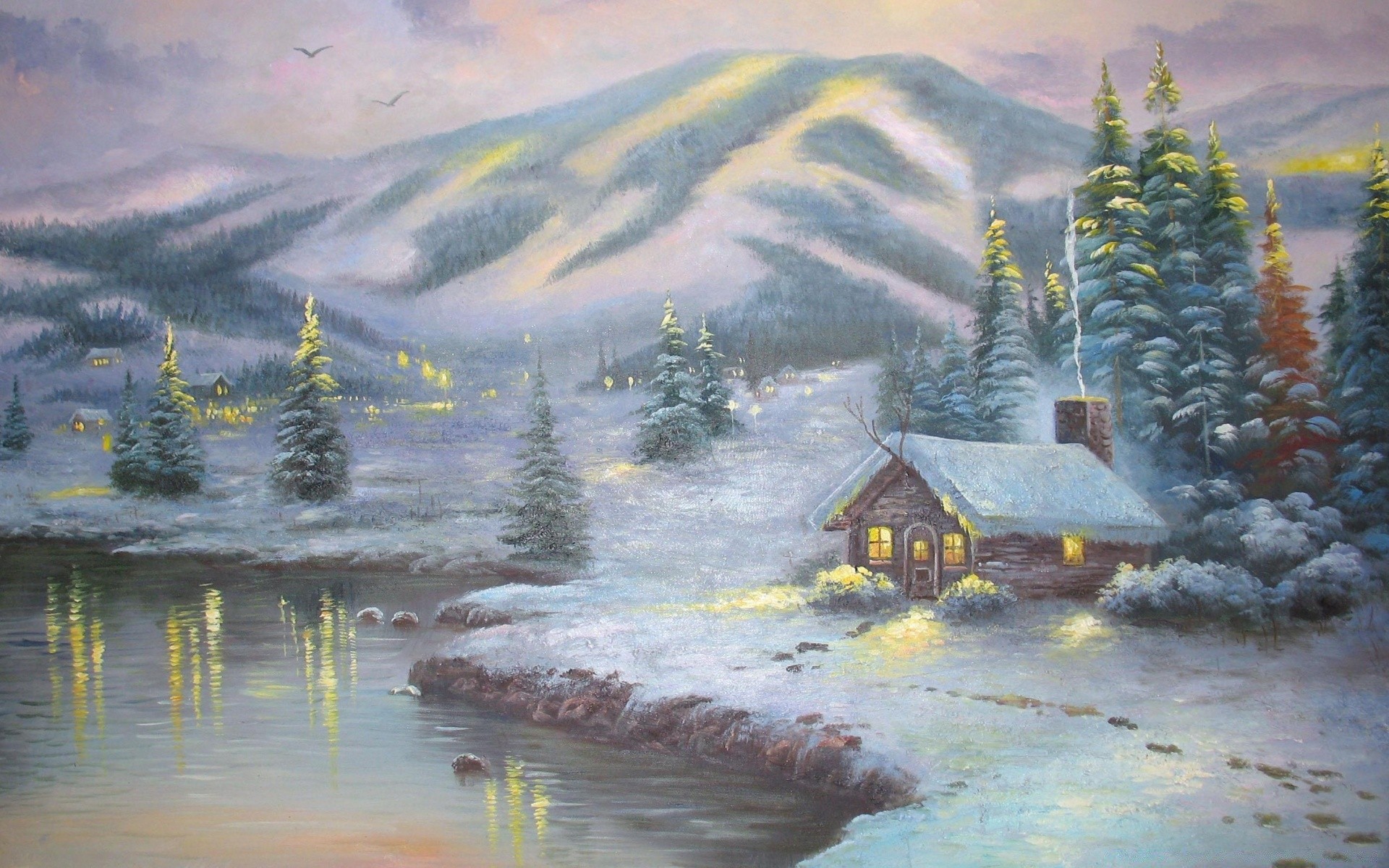 dessins neige paysage eau à l extérieur montagnes lac arbre nature voyage scénique ciel hiver bois belle réflexion