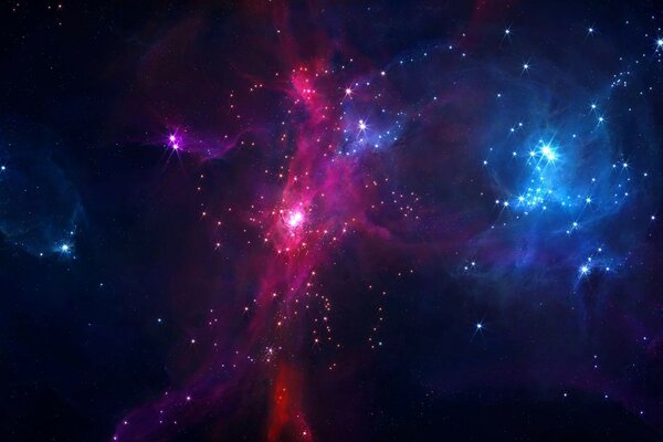 银河系。 天文明星和星座