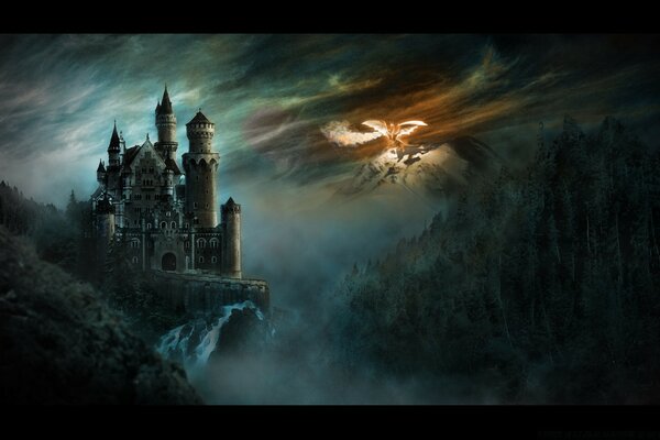 Dark Castle Art Rysunek