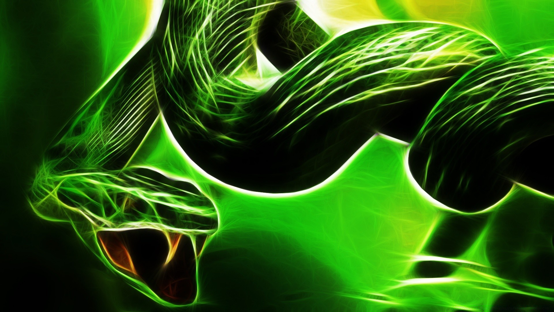 criativo abstrato design ilustração curva onda desktop energia luz movimento papel de parede fantasia gráfico textura cor arte padrão fractal brilhante linha mostrar