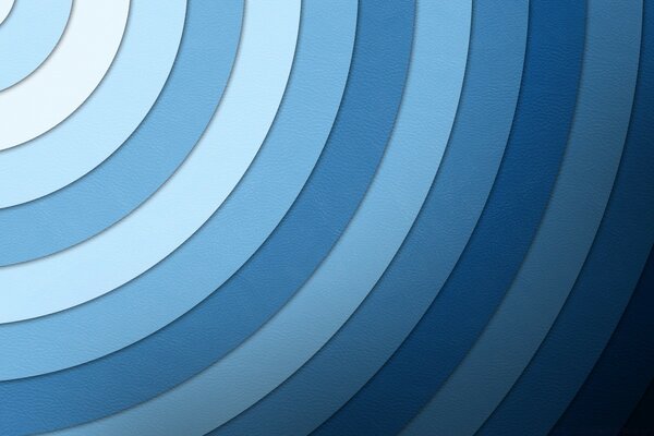 Futuristic abstraction blue circles