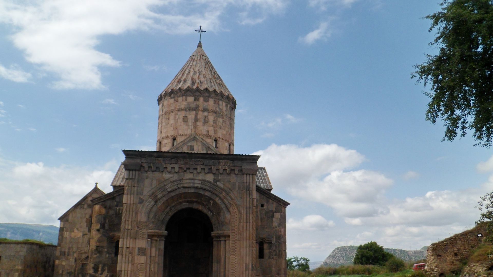 the church architecture religion travel church sky outdoors building daylight tower ancient old tourism