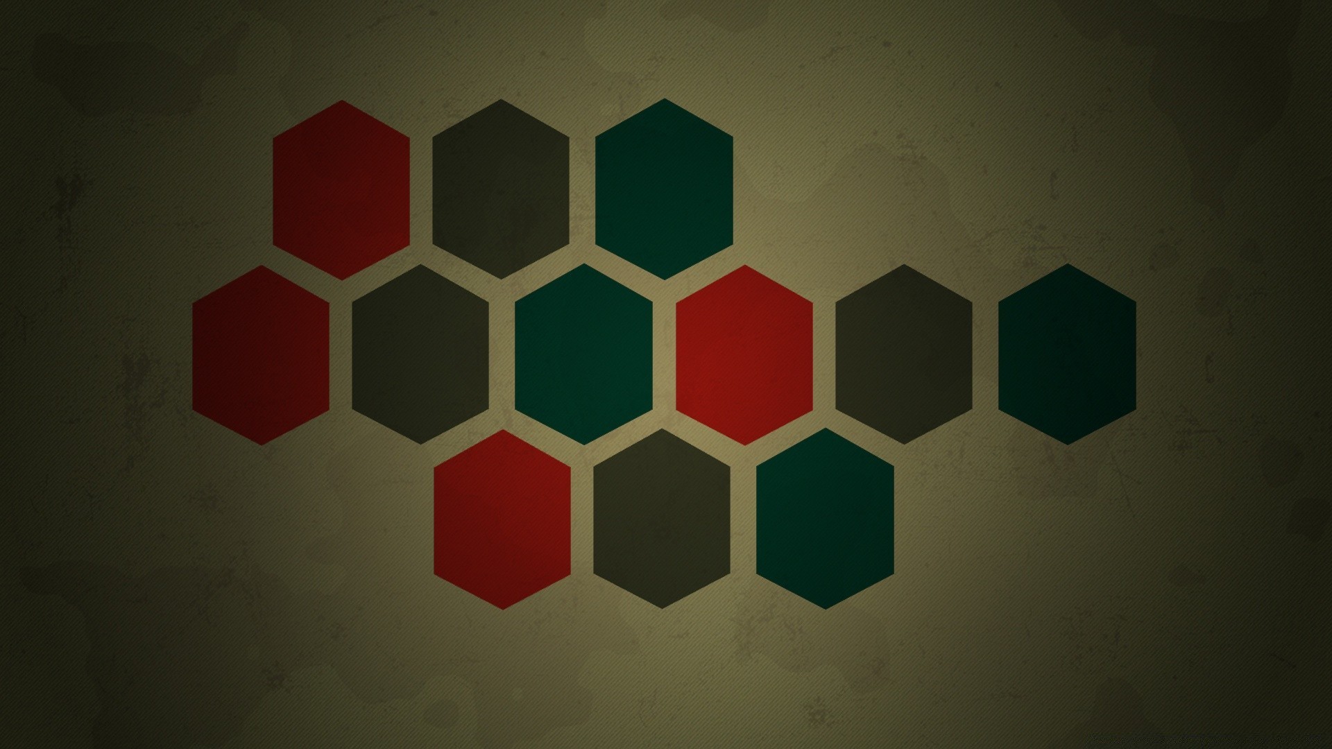 grunge hexagon geometrisch desktop illustration design grafik abstrakt muster formen modern kunst tapete retro