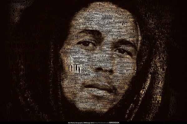 Bob Marley nin orijinal portresi