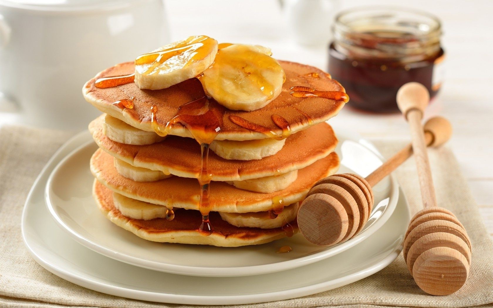 café da manhã delicioso comida caseiro panqueca doce pão comida cozimento fogão tradicional geléia açúcar comida almoço refresco