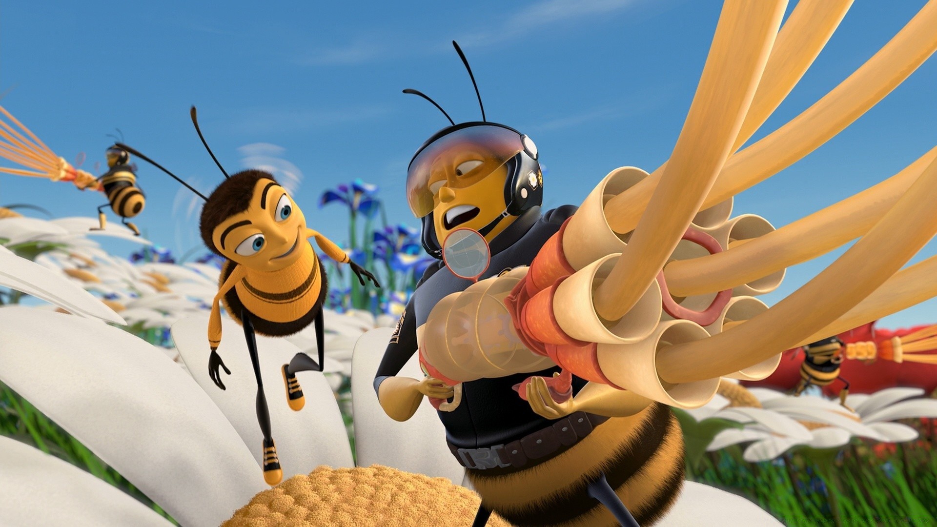 bee movie película ilustración