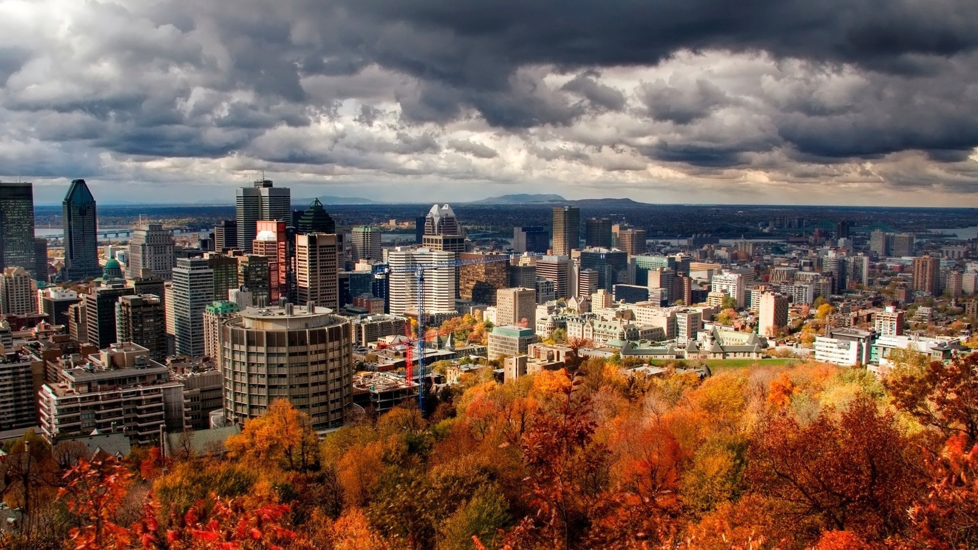 autumn city cityscape skyline architecture building skyscraper downtown travel urban modern office panoramic dusk sky town evening sunset tower sight