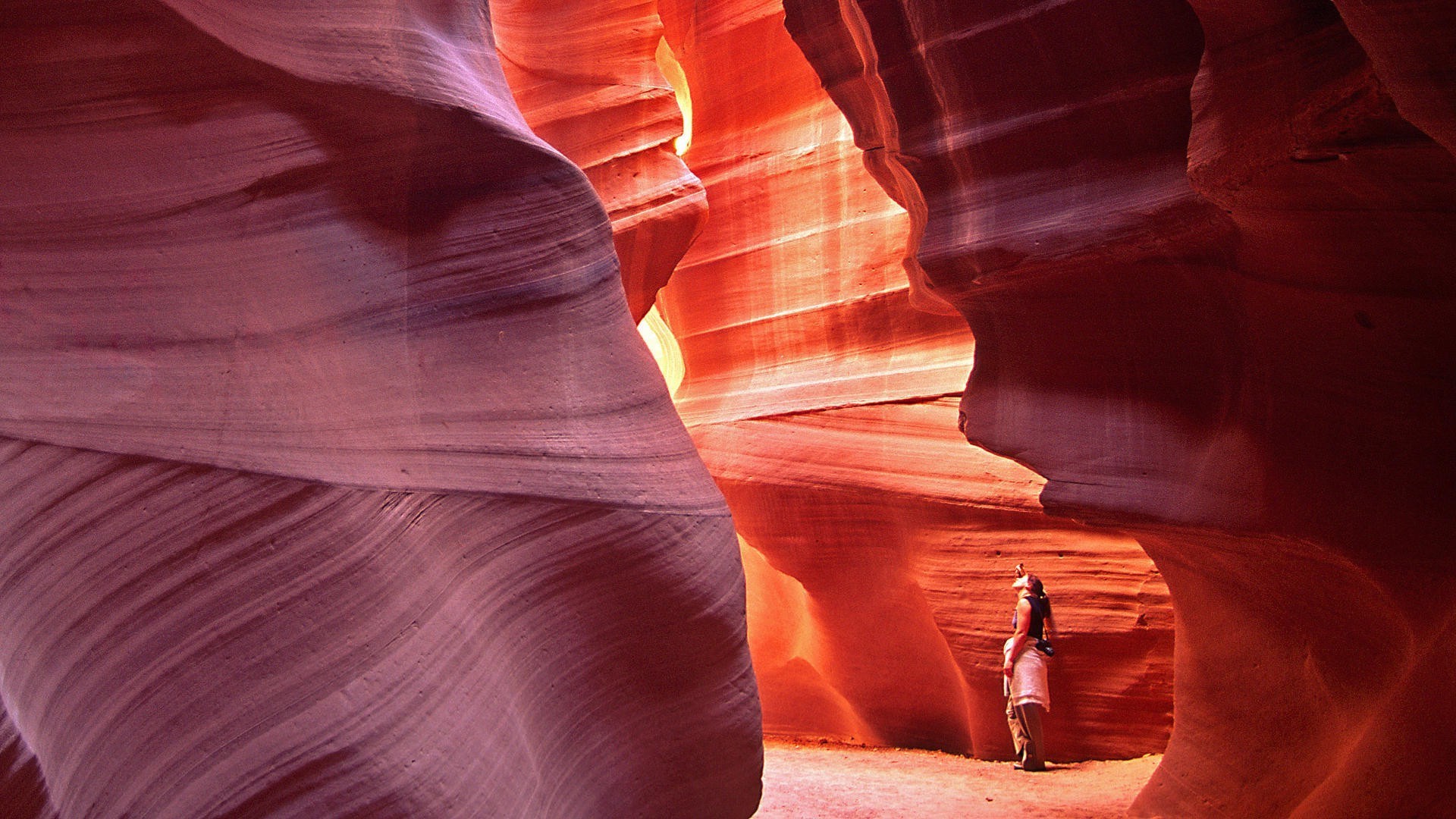 mountains canyon antelope sandstone erosion slot narrow desert abstract travel art texture rock page geology blur cavern stripe landscape color