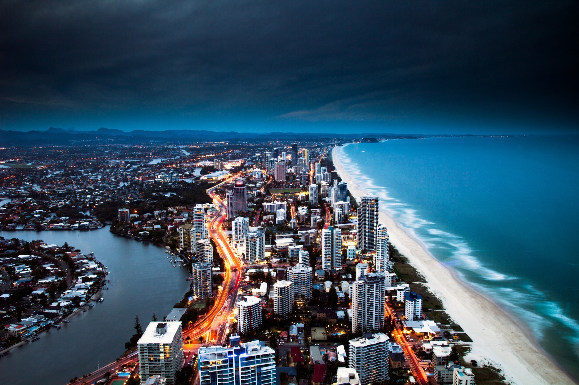 stadt reisen wasser architektur stadt meer meer hafen himmel im freien skyline sonnenuntergang dämmerung bucht