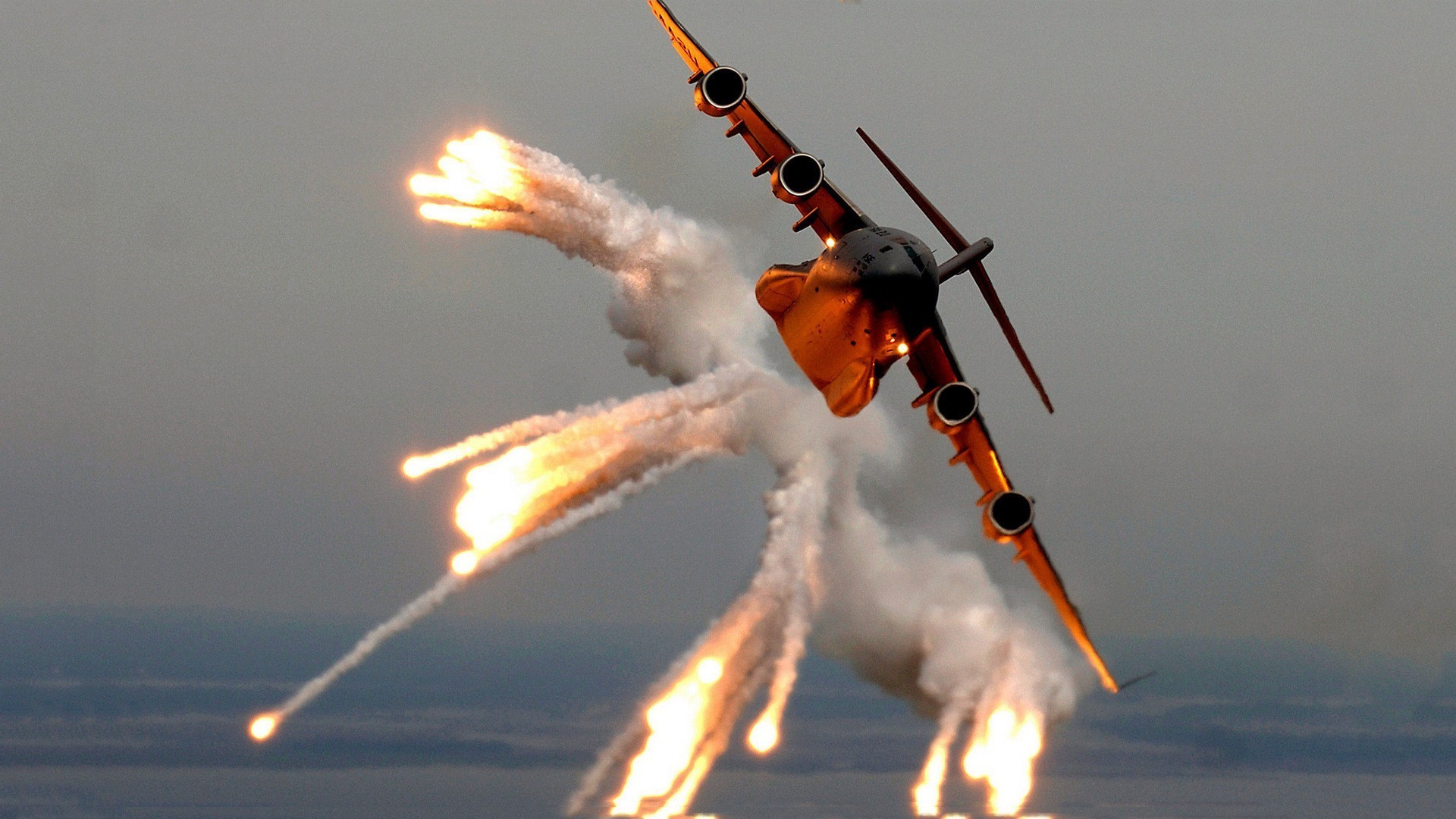 caças fumaça chama militar festival avião precisão avião voo perigo