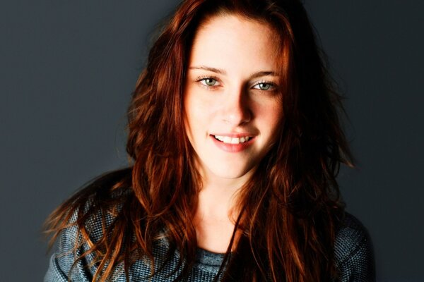 Kristen Stewart smiles