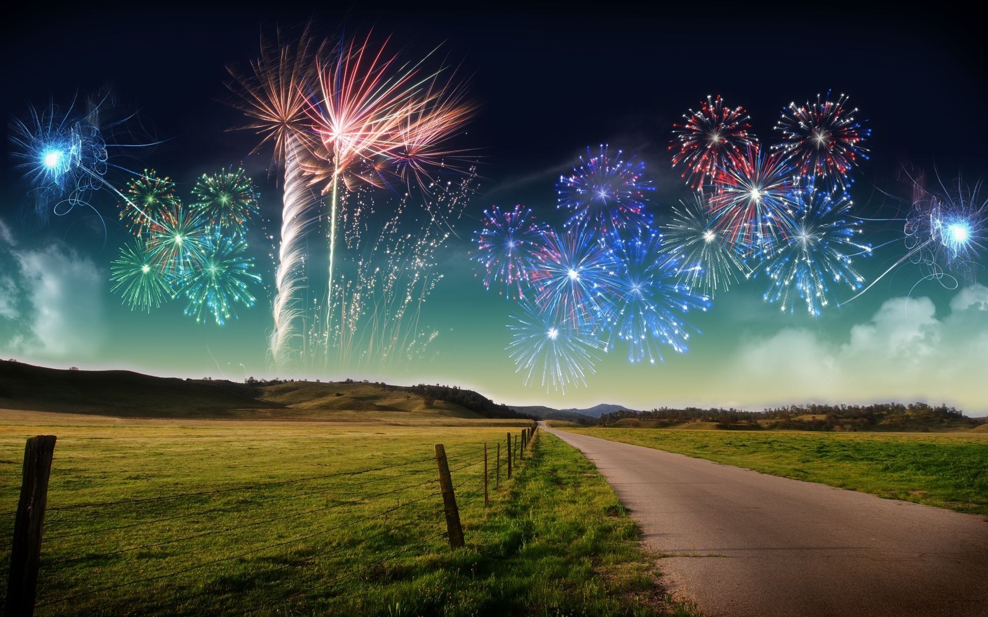 landschaft himmel licht gras hell natur feuerwerk