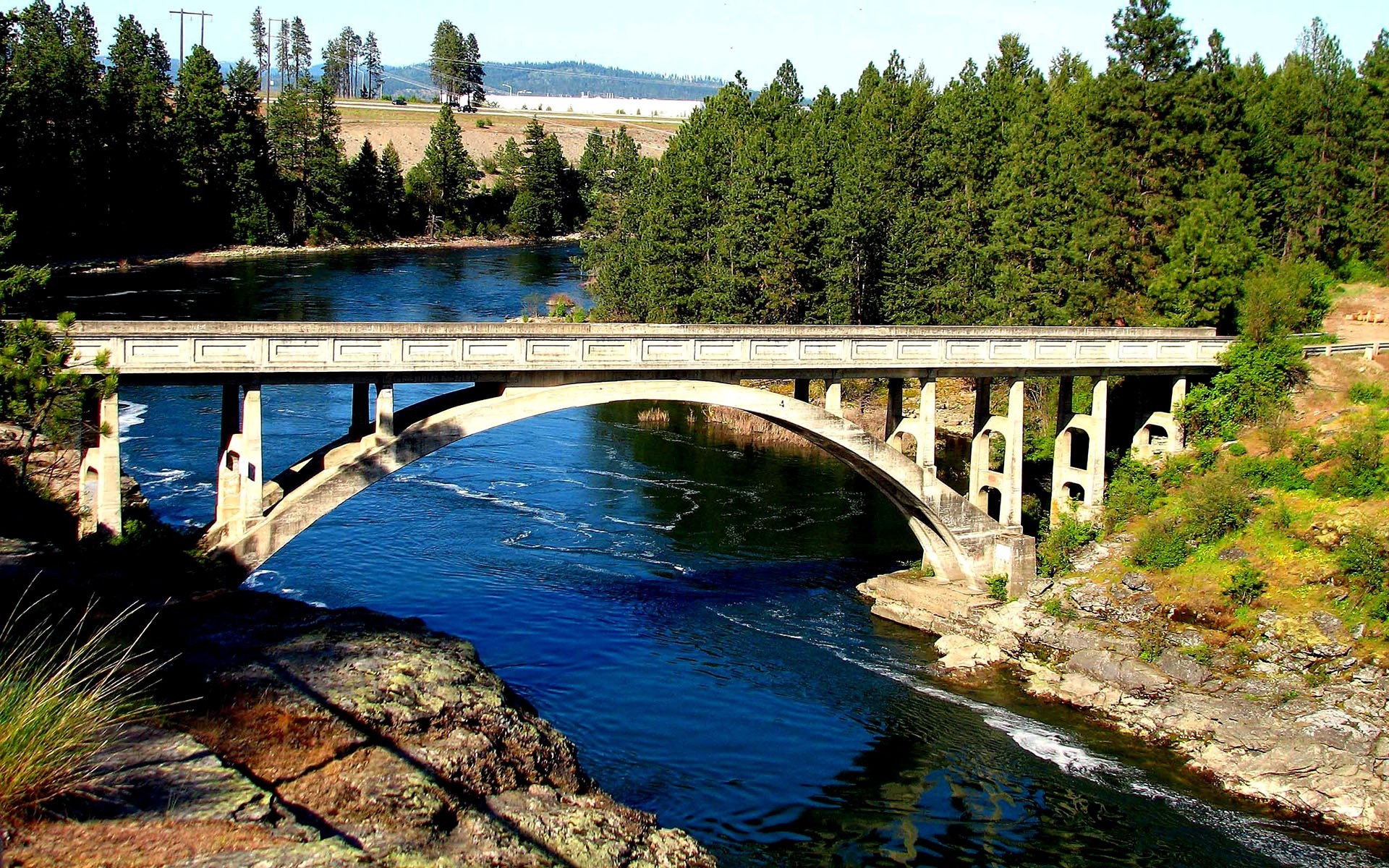 rivers ponds and streams bridge water travel river outdoors tree nature summer wood landscape lake architecture scenic daylight sky