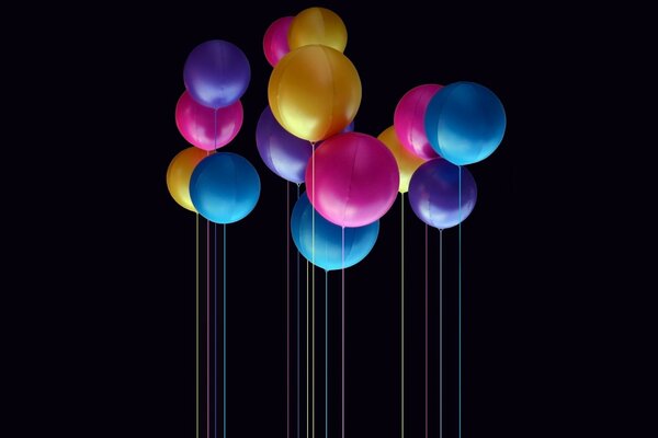 Bunte Luftballons