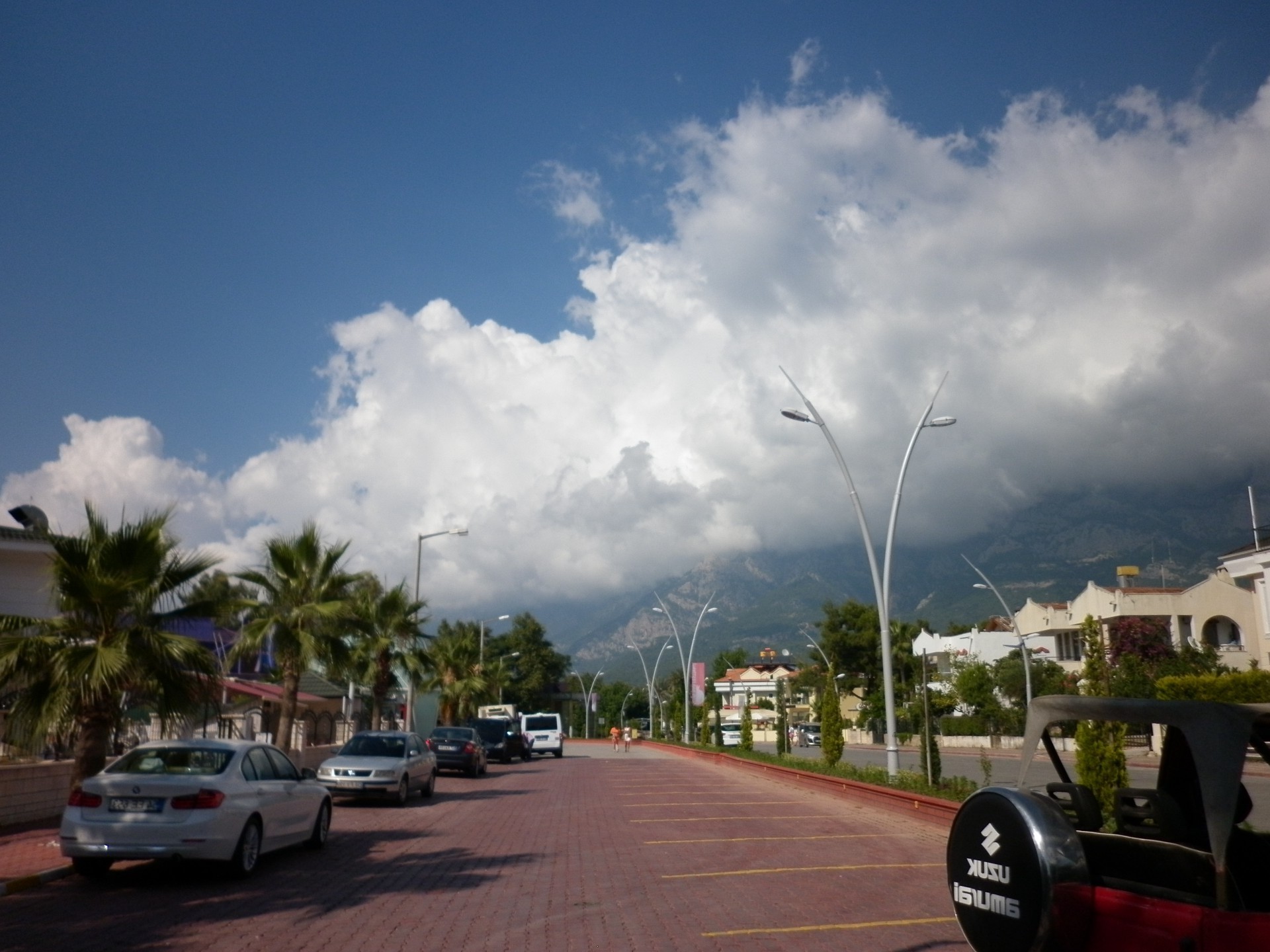 stadt reisen straße strand auto baum straße auto tourismus landschaft himmel urlaub meer resort ozean transportsystem wasser tageslicht meer