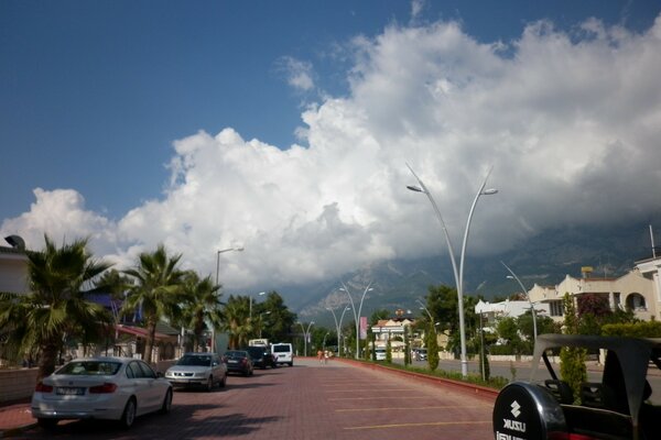 Noche en Kemer. Turquía