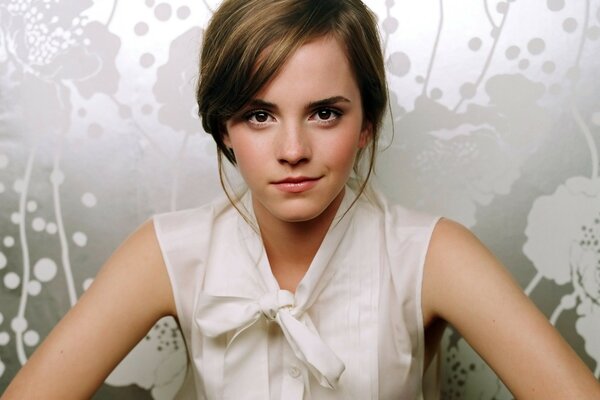 Emma Watson. La famosa actriz de Harry Potter