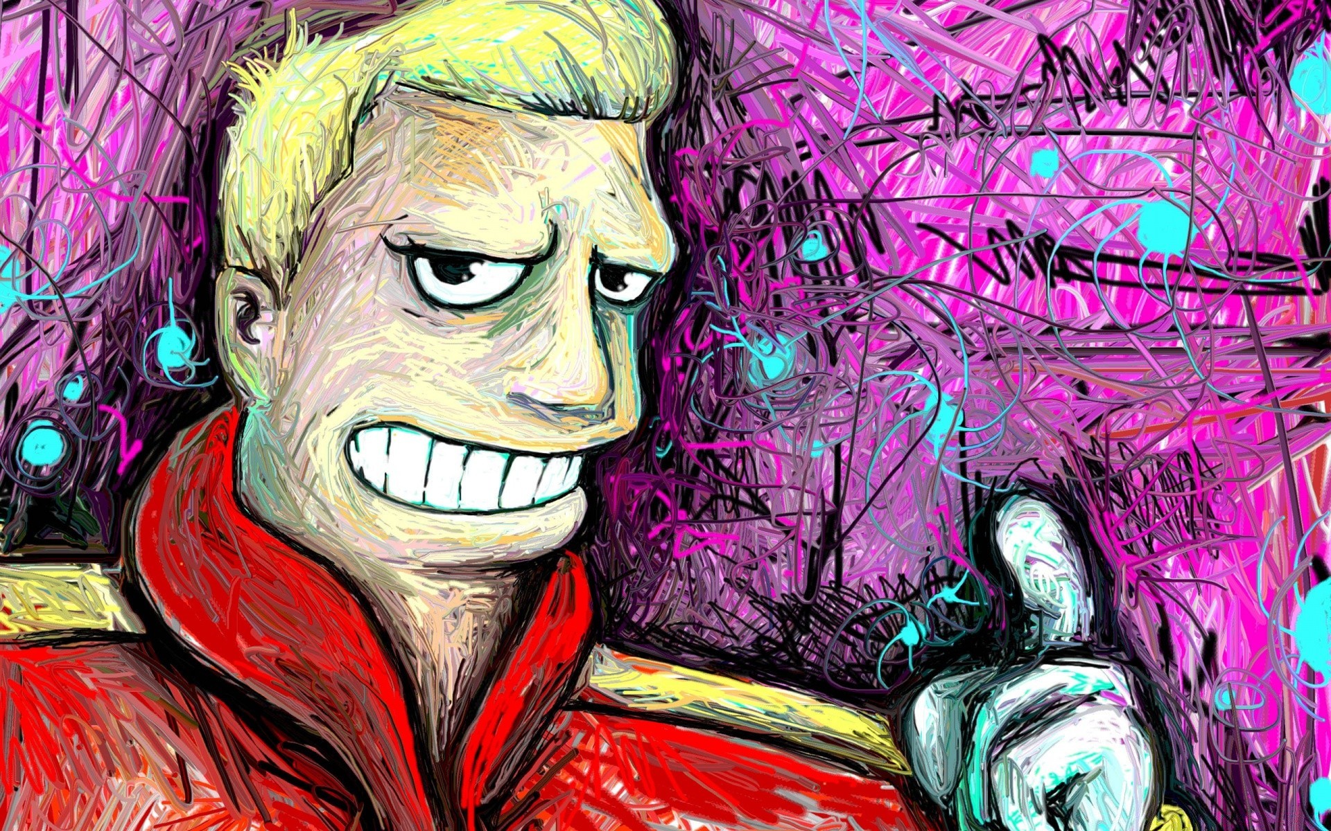 futurama arte artístico pintura diseño fantasía color