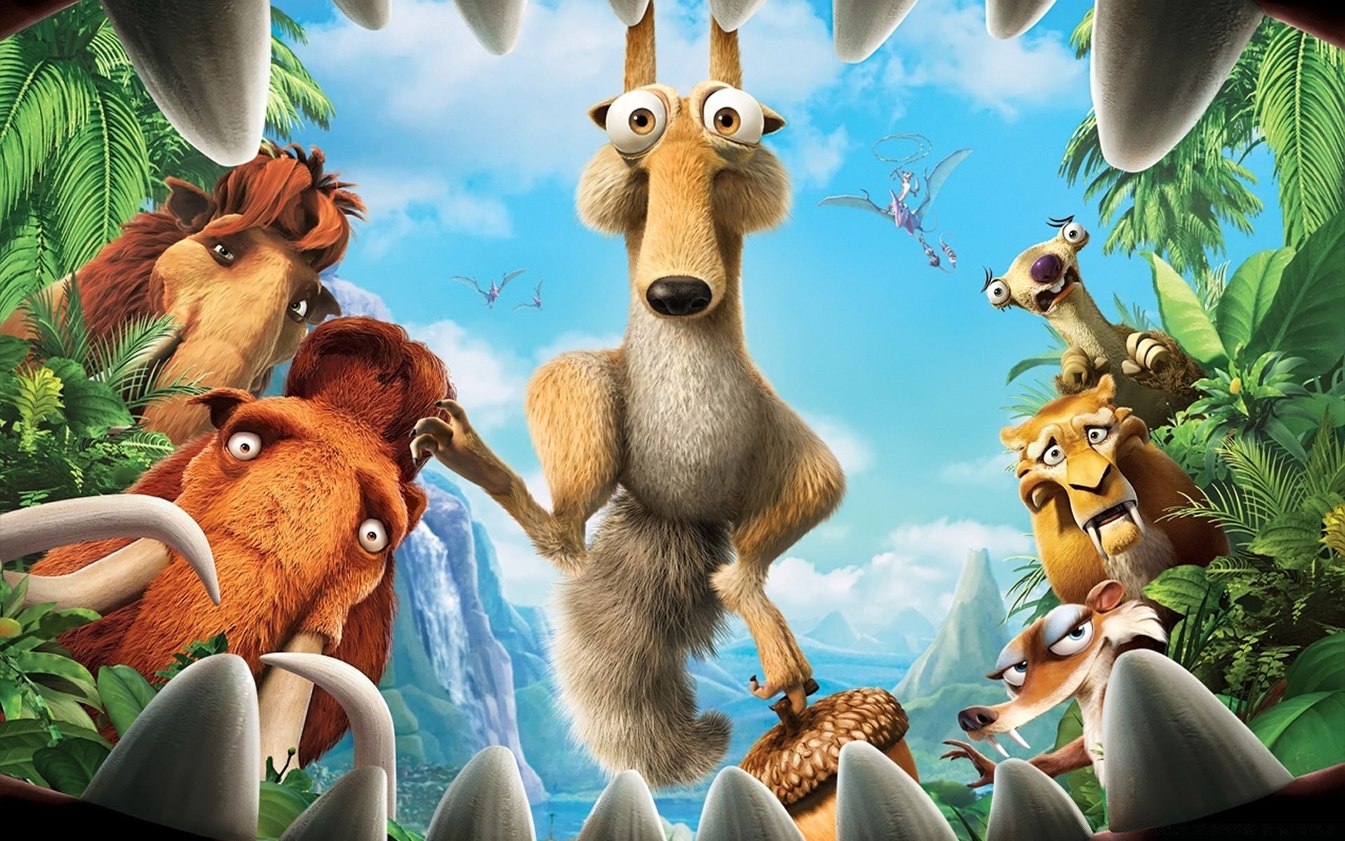 ice age natur sommer gruppe