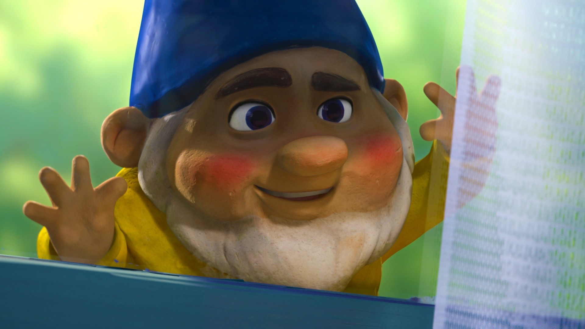 gnomeo & juliet kind eins kind junge glück unschuld wenig drinnen tragen gesichtsausdruck erwachsener kind porträt niedlich vergnügen