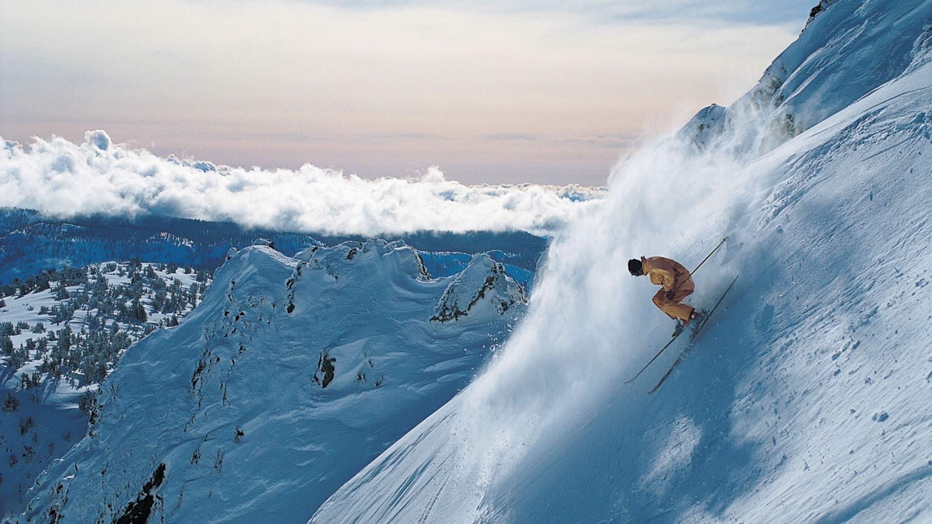 snowboard śnieg zima zimno lód góry przygoda