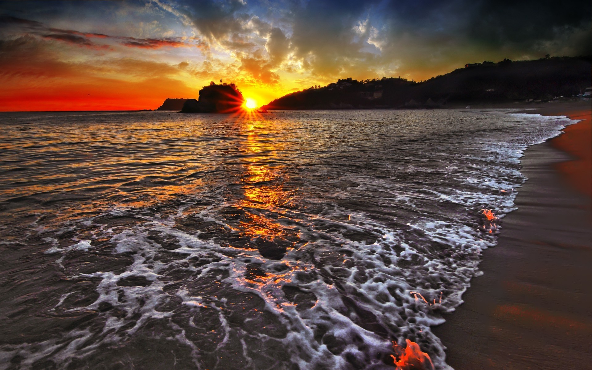 atardecer y amanecer atardecer agua amanecer sol playa mar crepúsculo océano noche