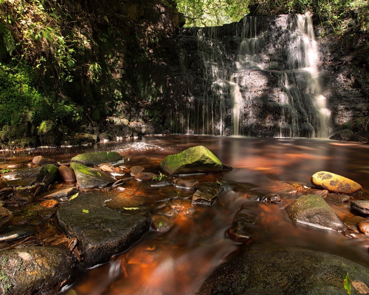 waterfalls water river waterfall nature stream outdoors wood cascade flow motion tree leaf creek landscape travel environment splash park summer