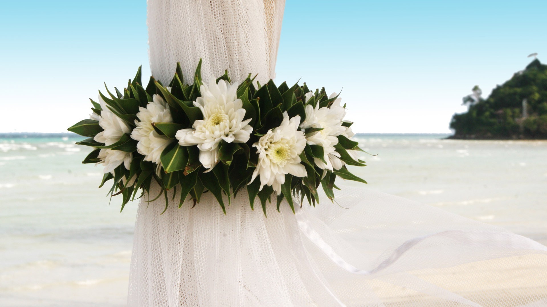 fiori matrimonio estate natura bouquet fiore spiaggia da sposa romanticismo vacanza sposa romantico bel tempo acqua sabbia