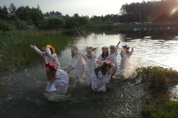 Holiday - IVAN Kupala, Karachev. (Bryansk)