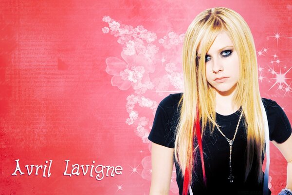 Portrait of Avril Lavigne