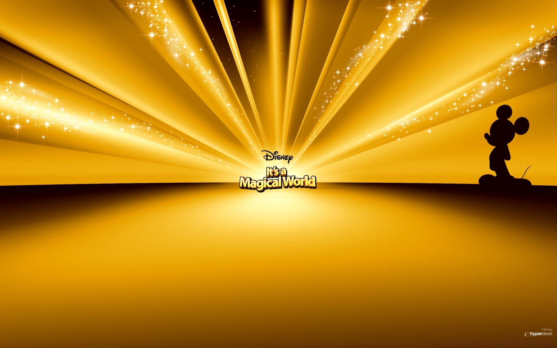 old disney shining blur bright abstract artistic gold